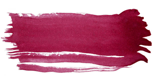 istock Cherry brush stroke paint watercolor. 2152167428