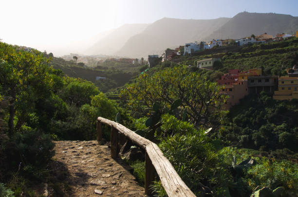 istock Idyllic Rural Landscape with Lush Greenery and Quaint Mountain Village 2152169701