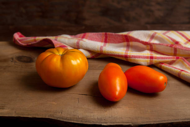 Colorful mini tomatoes.