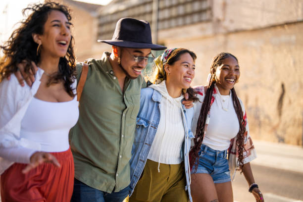 istock Joyful Diverse Friends Unite Outdoors 2152176859