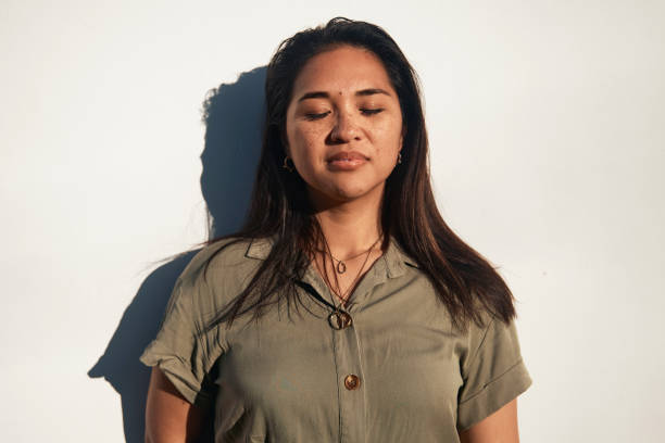 istock Golden Radiance: Portrait of Grace at Sunset 2152181543