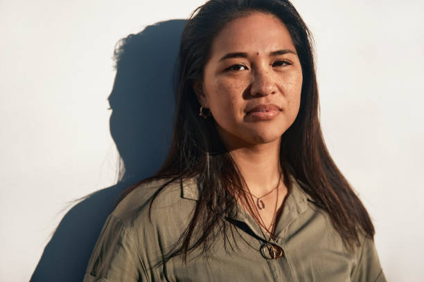 istock Golden Radiance: Portrait of Grace at Sunset 2152181551