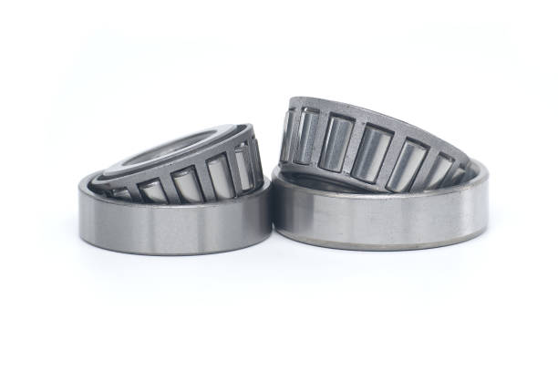 istock Tapered roller bearings isolated on white background 2152189096