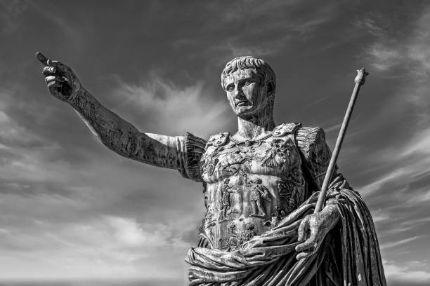 istock Julius Caesar, ancient statue in Rome, Italy. Concept for leadership, personal growth, personal development 2152196515