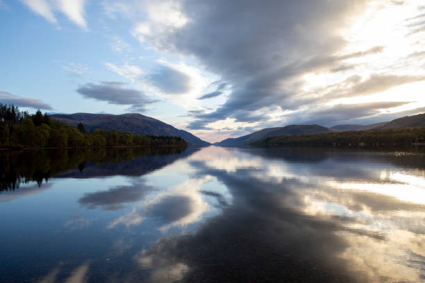 istock Early morning dramatic sky over a Scottish loch 2152203298