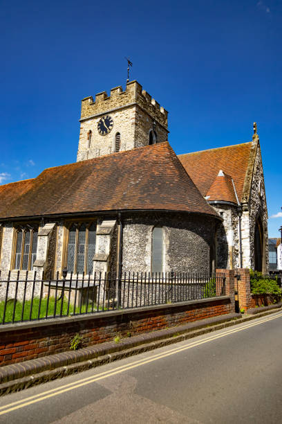 istock Church in Guildford Surrey England 2152203641