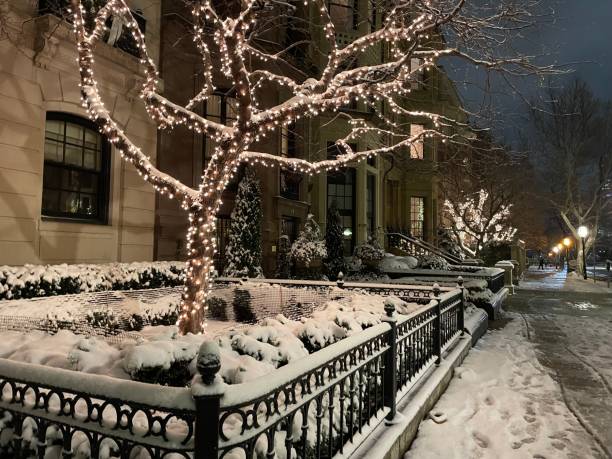 istock Christmas lights in Boston 2152206083