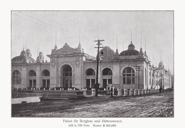istock World's Columbian Exposition, Chicago, 1893, halftone print, published in 1893 2152208974