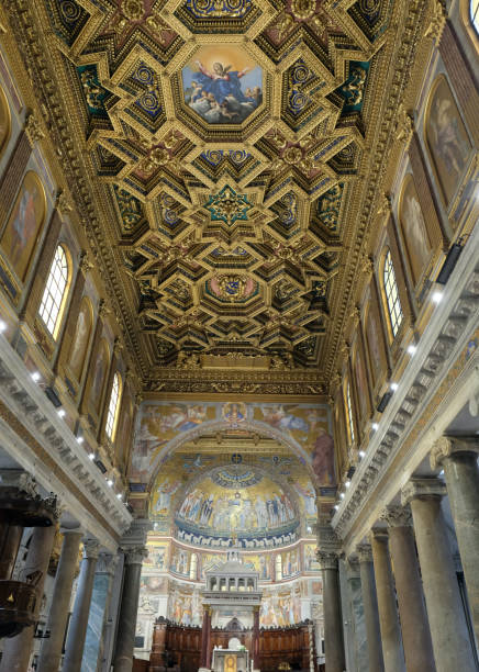 istock Very old Rome church. 2152212598
