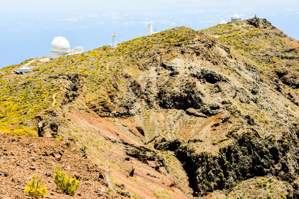 istock A rocky hill with a few telescopes on it 2152213463
