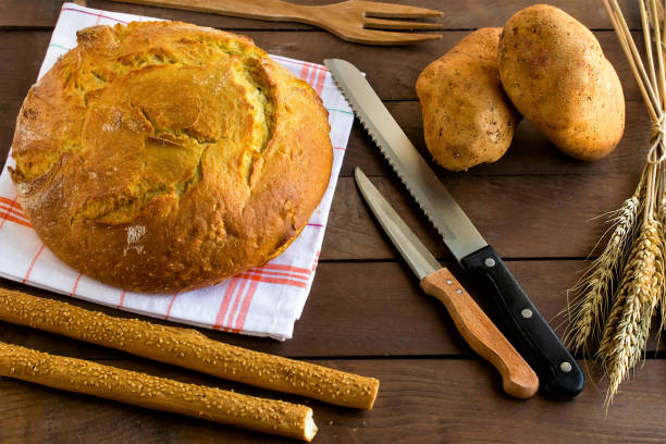 istock Traditional Whole Potato Bread 2152221587