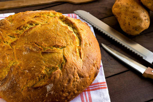 istock Traditional Whole Potato Bread 2152221599