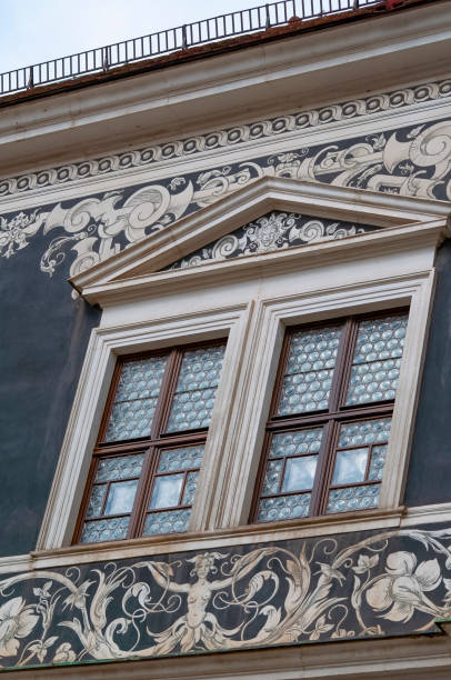 relief by sculptor Bartholomeus Eggers (1637-1692) from 1668 on the façade of the Goudse Waag in Gouda; Gouda, Netherlands