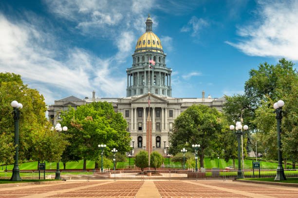 Colorado State Capitol Building In Denver