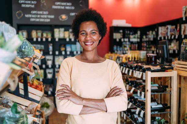 istock Female store business owner. 2152226530