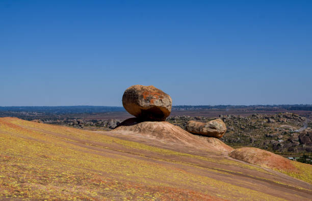 istock Balancing rocks on Domboshawa in Zimbabwe 2152228883