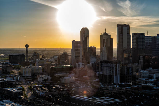 istock Dallas Skyline Aerial 2152231860