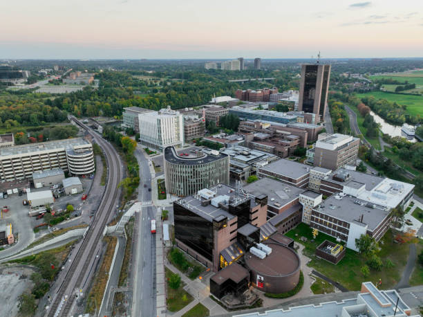 istock Aerial video of Carleton University,Ottawa 2152247653