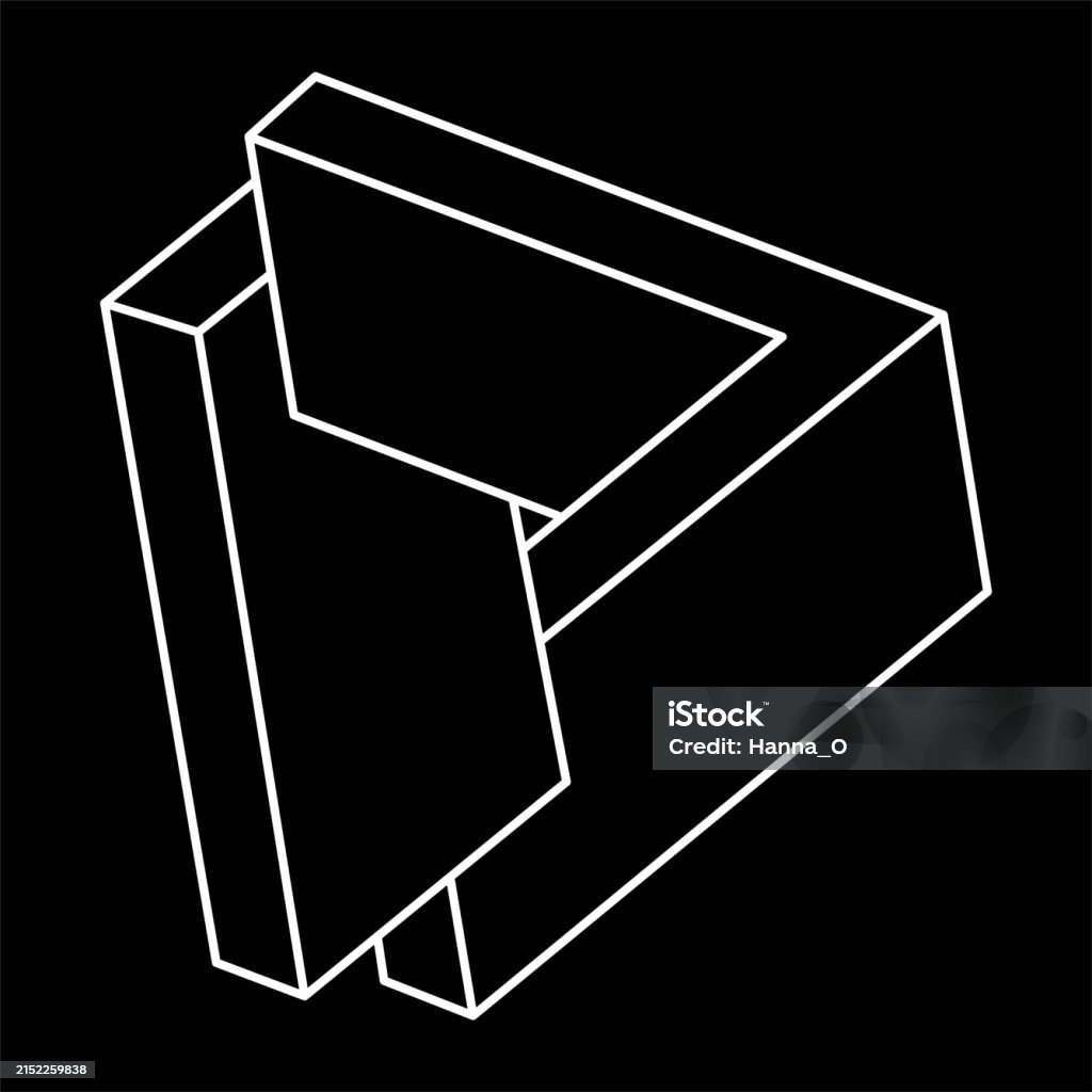 Impossible Mode. Figure Impossible Optical Illusion Shape Optical Art Object Impossible Figure ...