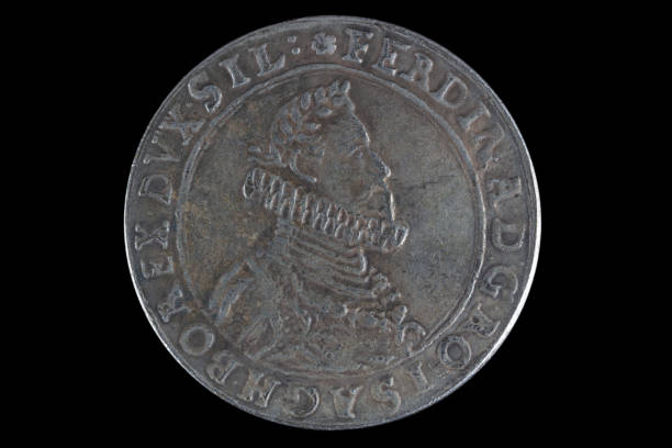 istock old vintage silver medieval taller coin 2152260923