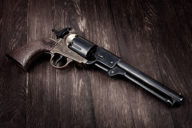 istock Old West gun. Percussion Army Revolver 2152261299