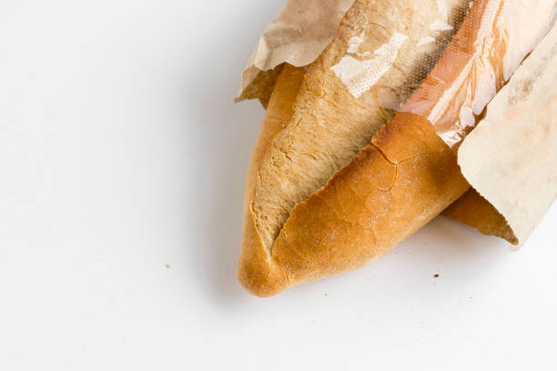 istock Daily,fresh bread in craft paper bag 2152264712