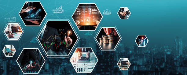 istock Futuristic business digital financial data technology and big data kudos concept 2152268501