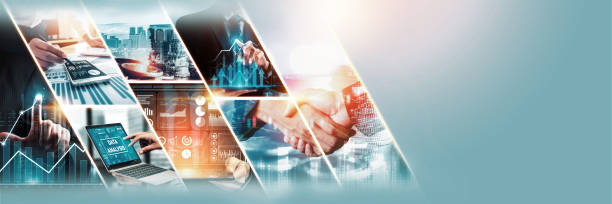 istock Futuristic business digital financial data technology and big data kudos concept 2152268502
