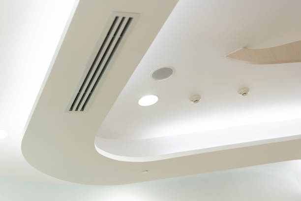 istock Vent of an air conditioning system on ceiling office 2152270041