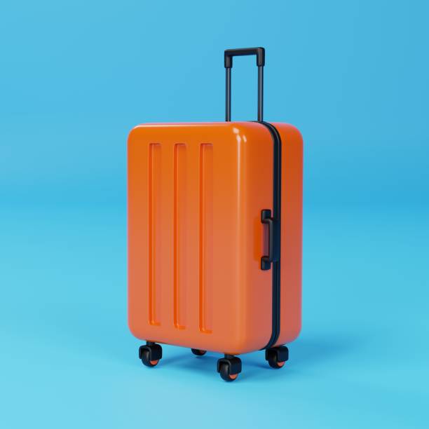 istock 3D Icon of Suitcase for Journey and Tourism. 3D Render 2152272294