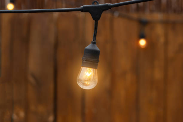 istock medium light bulb on in idea concept and outdoor lighting and decoration 2152274641