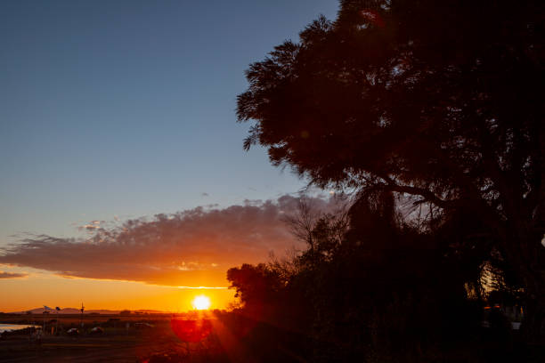 istock Wyndham Harbour Marina at sunset 2152274828