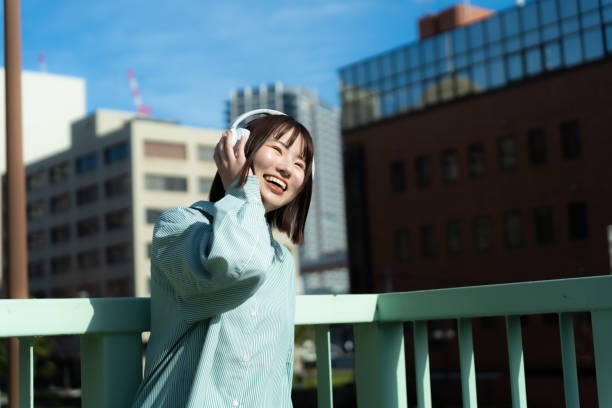 istock A woman singing a song 2152277526