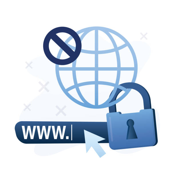 Internet Use Prohibited 240+ Government Restrictions Stock Illustrations, Royalty-Free Vector ...
