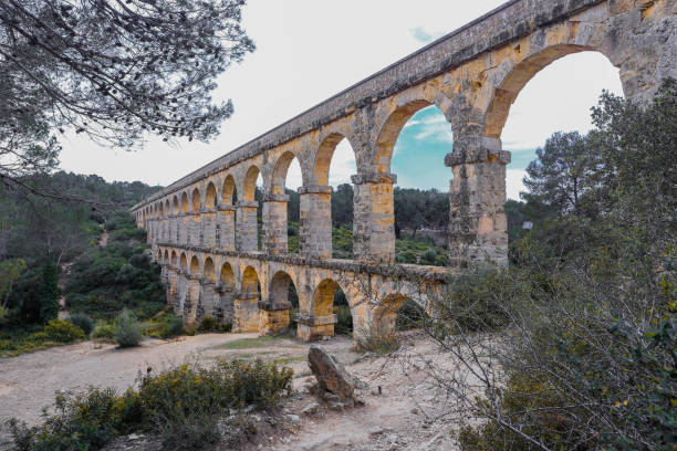 istock Acueducto Les Ferreres en Tarragona 2152293374