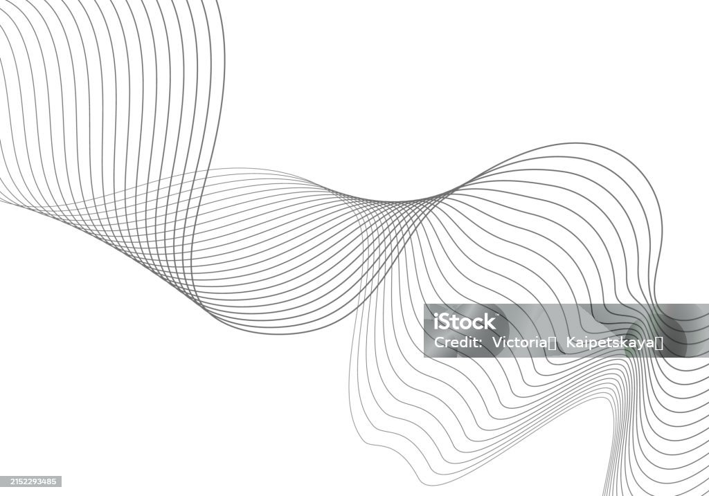 What Is Undulate Ilustración de Undulate Grey Wave Swirl frequency Sound Wave twisted ...