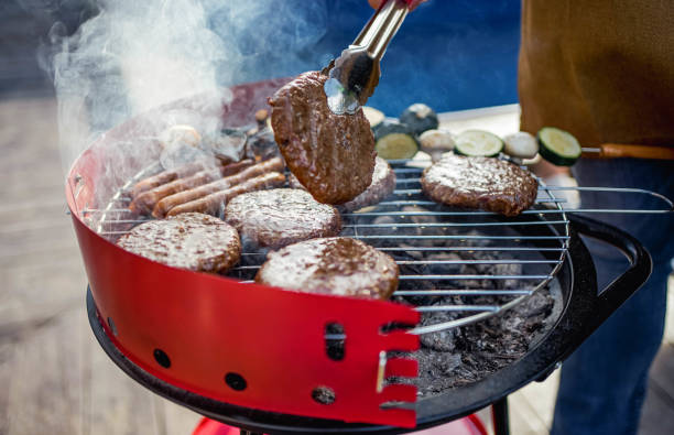 istock Grilling food on barbecue 2152295716