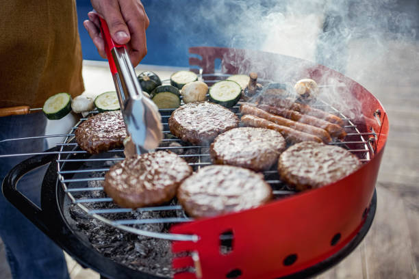 istock Grilling food on barbecue 2152297051