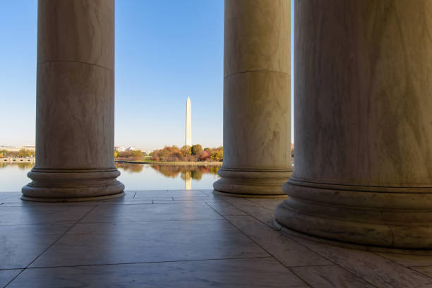istock Jefferson Memorial with Washington Monument in the background, Washington DC 2152298894