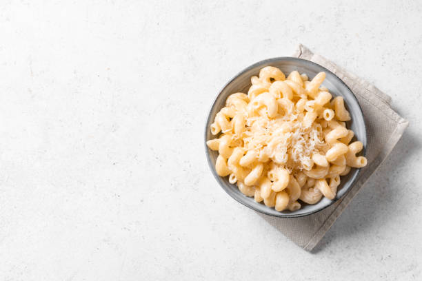 istock Creamy alfredo pasta with parmesan 2152310543