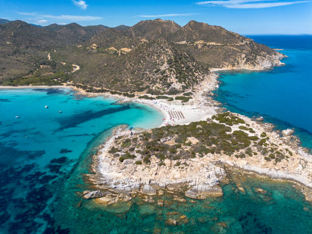 istock Punta Molentis beach, drone view Villasimius, Sardinia, Italy 2152313531