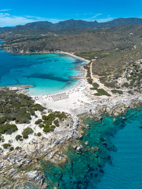 istock Punta Molentis beach, drone view Villasimius, Sardinia, Italy 2152313646