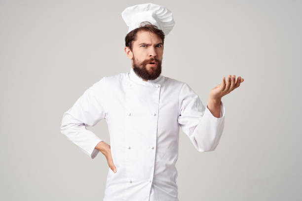 istock bearded man chef Cooking culinary industry isolated background 2152313788