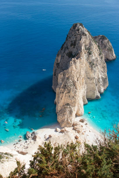 istock Rocky mountain in the sea 2152314086