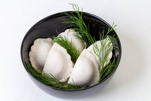 Frozen gluten-free dumplings