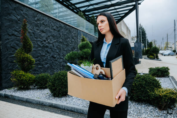 istock Stressed Out Employee After Job Loss 2152317298