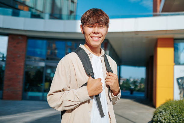 istock Smiling Asian Student looking at camera A Joyful Portrait on Campus 2152318253