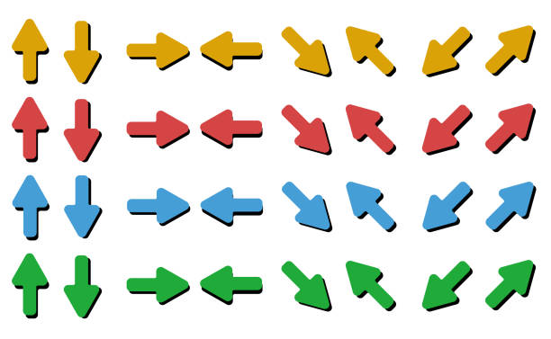 istock Illustration set of arrow icons 2152319701