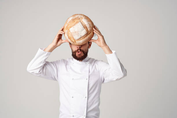 istock Chef kitchen Job bakery products isolated background 2152320891