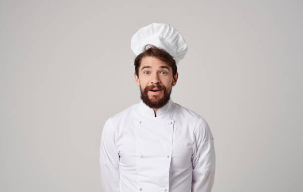 istock bearded man restaurant service Professional hand gesture 2152321801